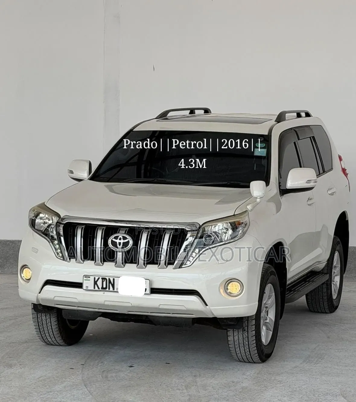 Toyota Land Cruiser Prado 2.7 VVT-i 2016 Teal