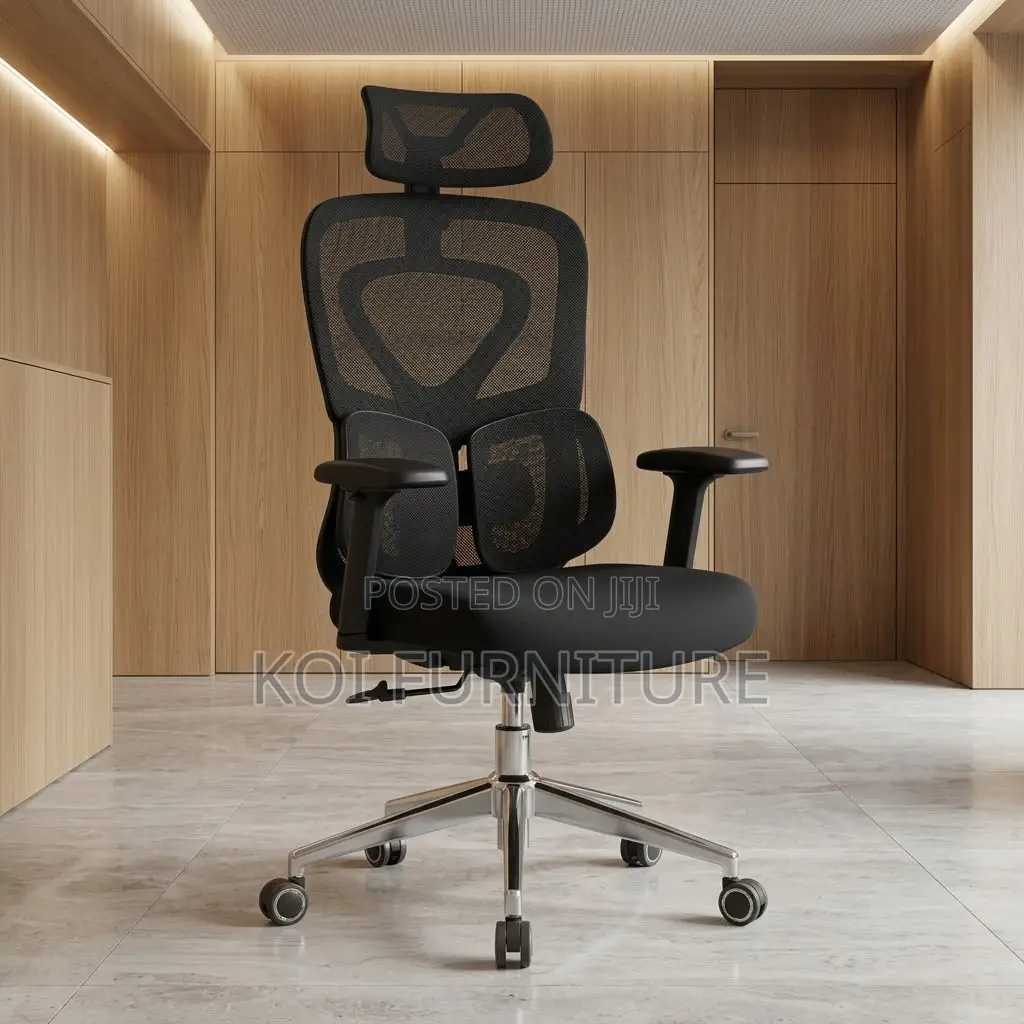 Adjustable Orthopedic Seat | Executive Manager Dual Backrest Chair