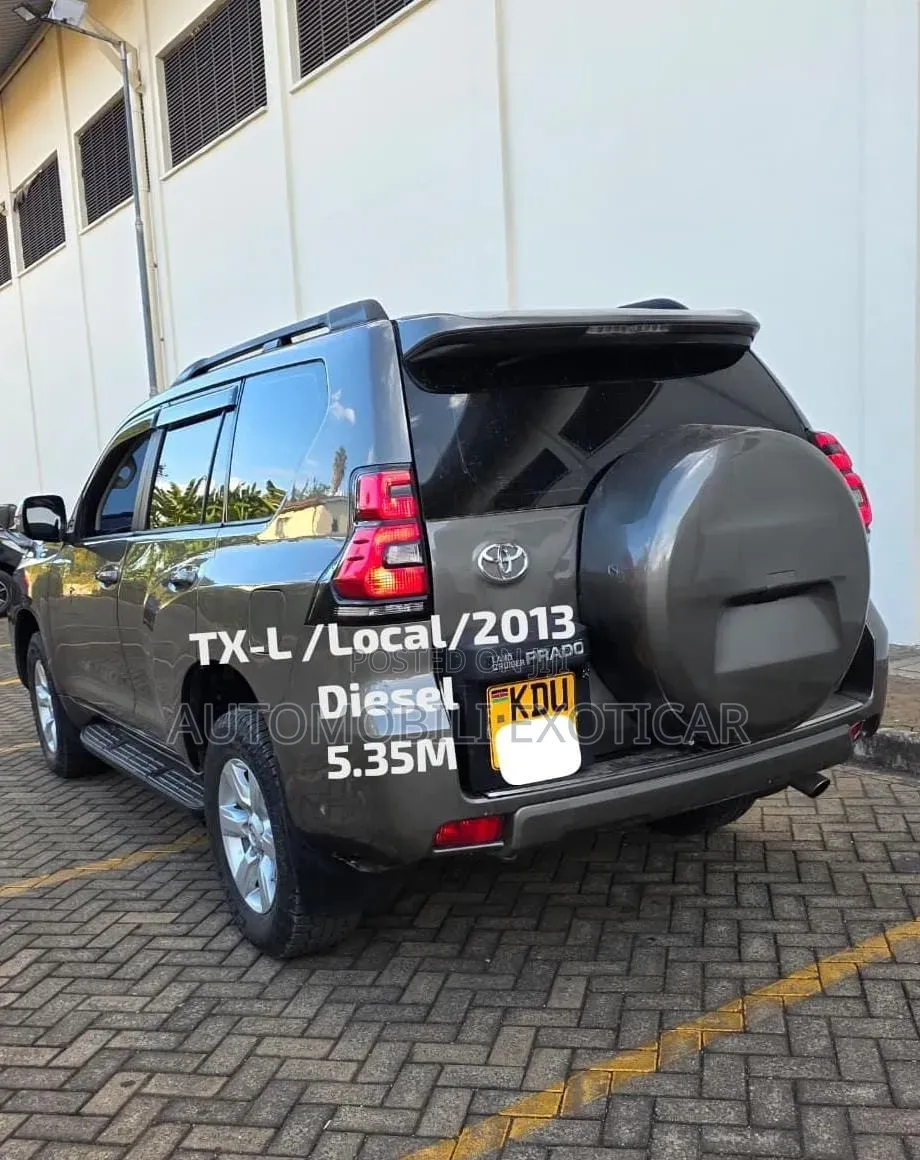 Toyota Land Cruiser Prado 3.0 D-4D (190 Hp) 7 seats 2016 Teal
