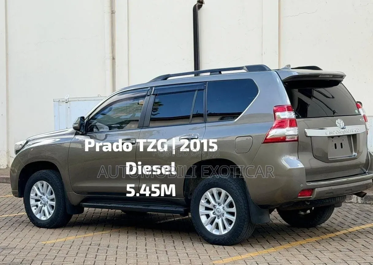 Toyota Land Cruiser Prado 3.0 D-4D (190 Hp) 7 seats 2016 Teal