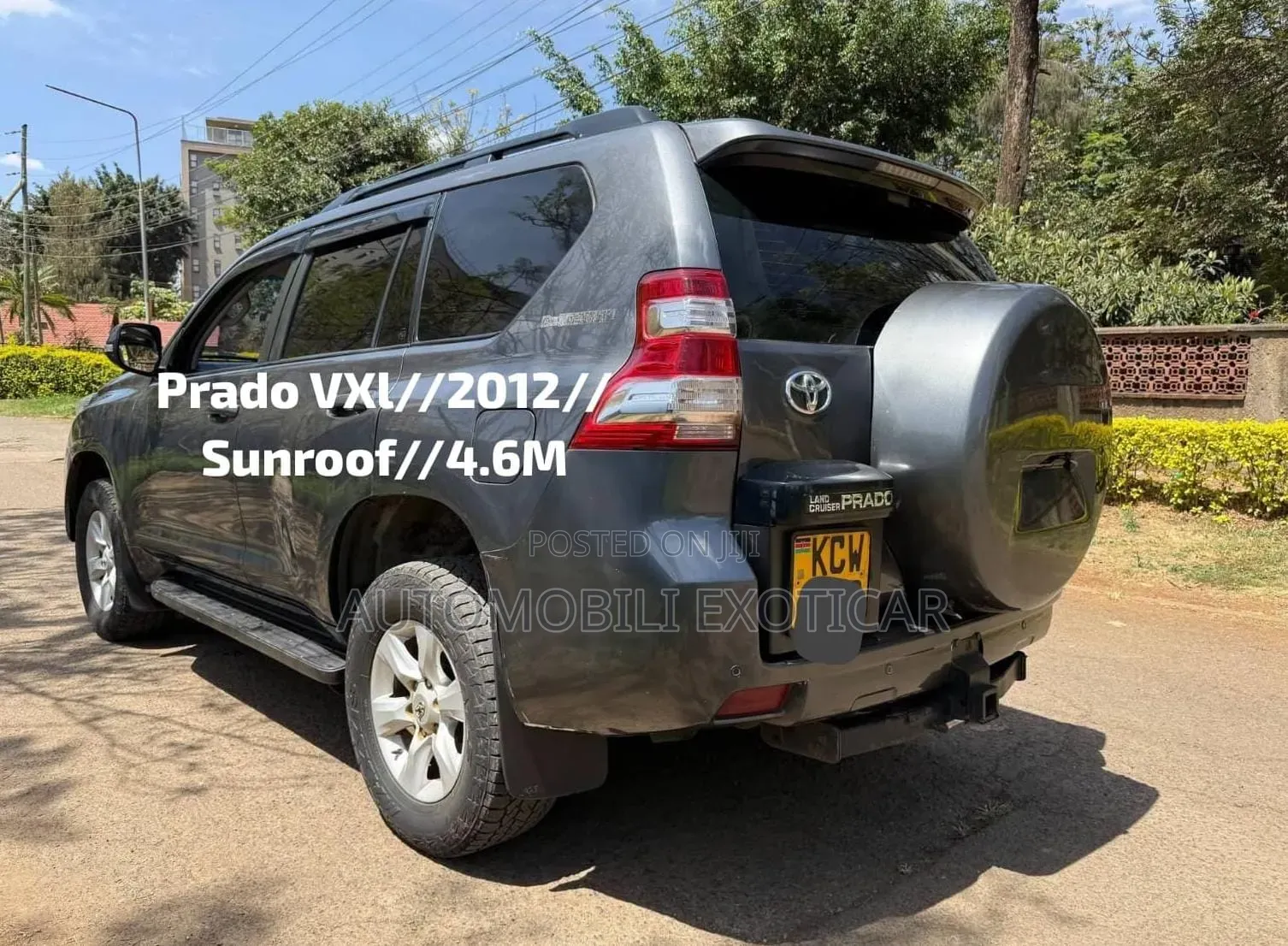 Toyota Land Cruiser Prado 3.0 D-4D (190 Hp) 7 seats 2016 Teal