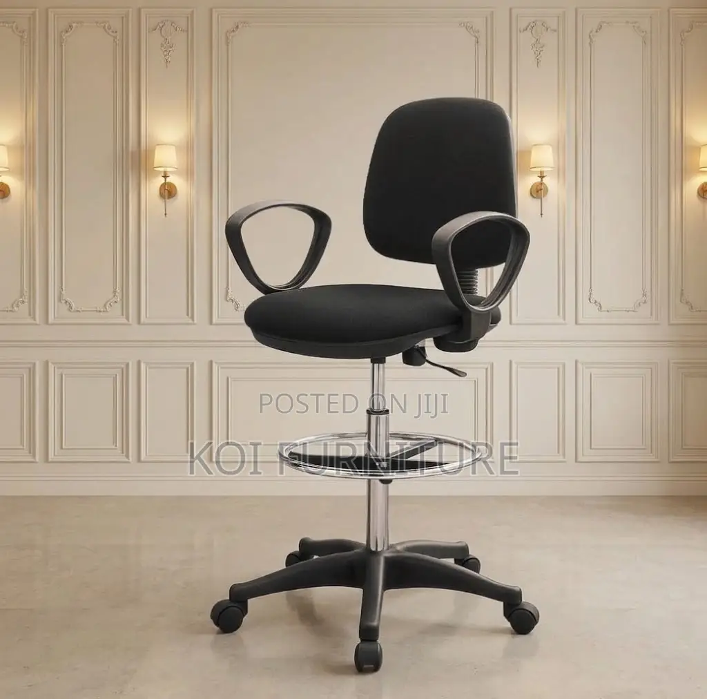 Adjustable High Height Chair | Receptionist Modern Seats