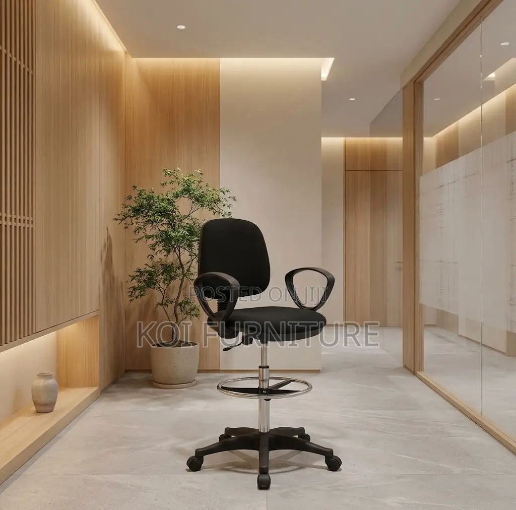 Adjustable High Height Chair | Receptionist Modern Seats