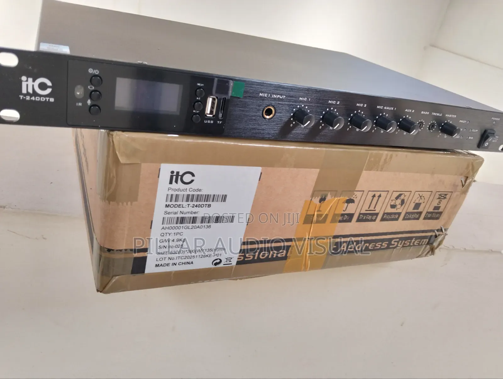 Machine Amplifiers the T_240DTB Amplifiers Available