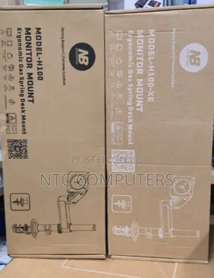 North Bayou (NB) Single Monitor Mount H100