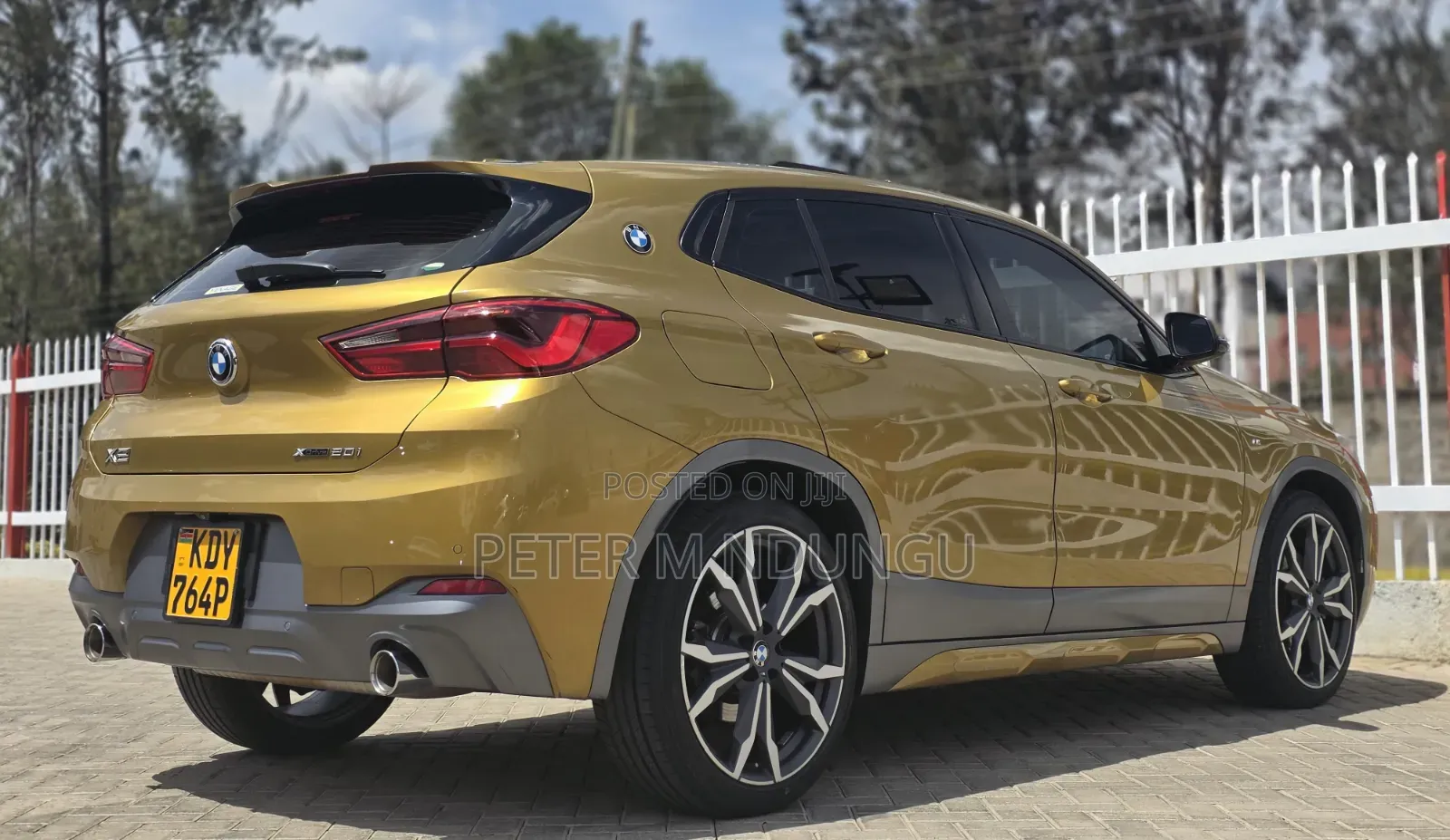 BMW X2 2018 Yellow