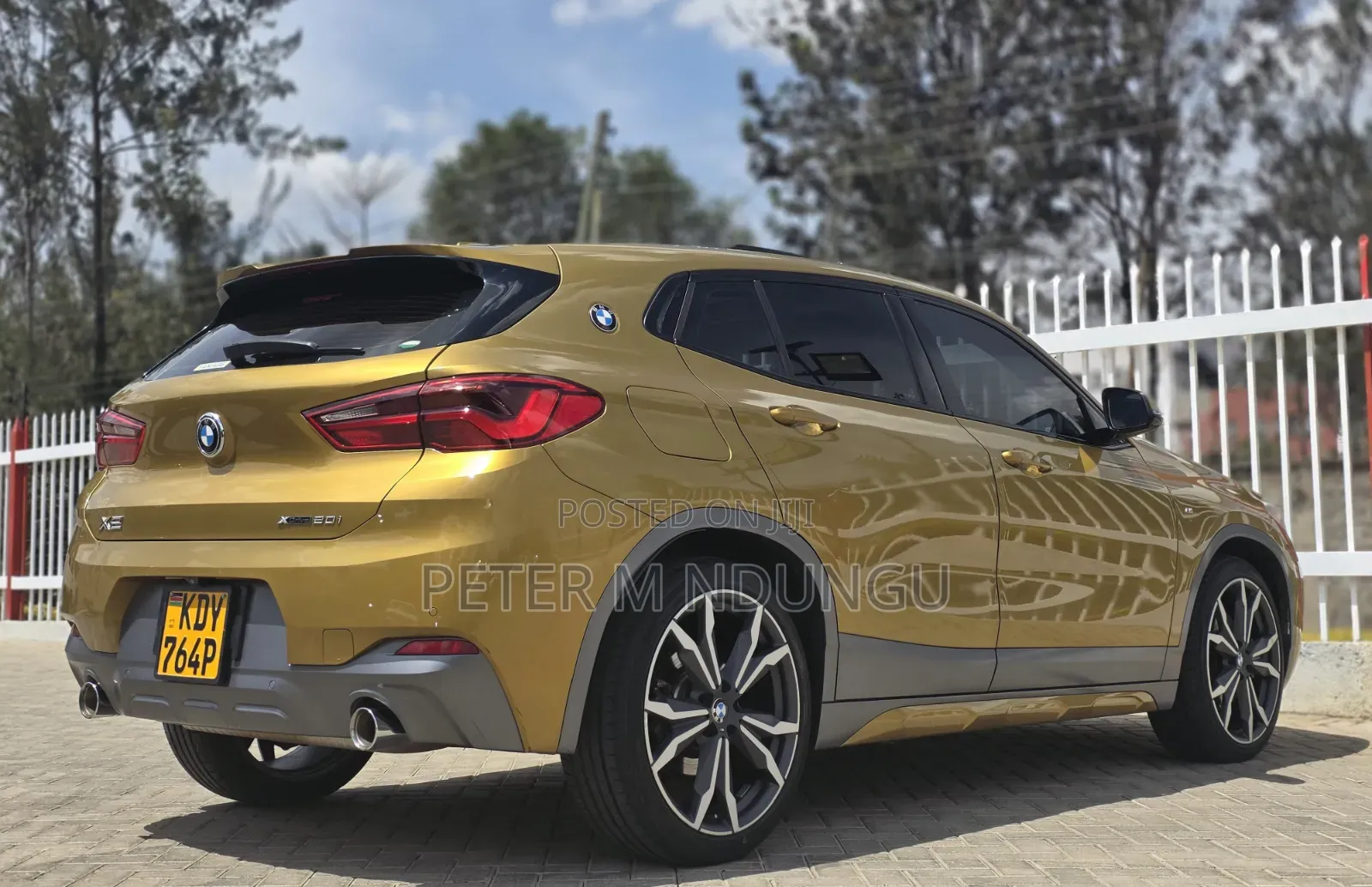 BMW X2 2018 Yellow