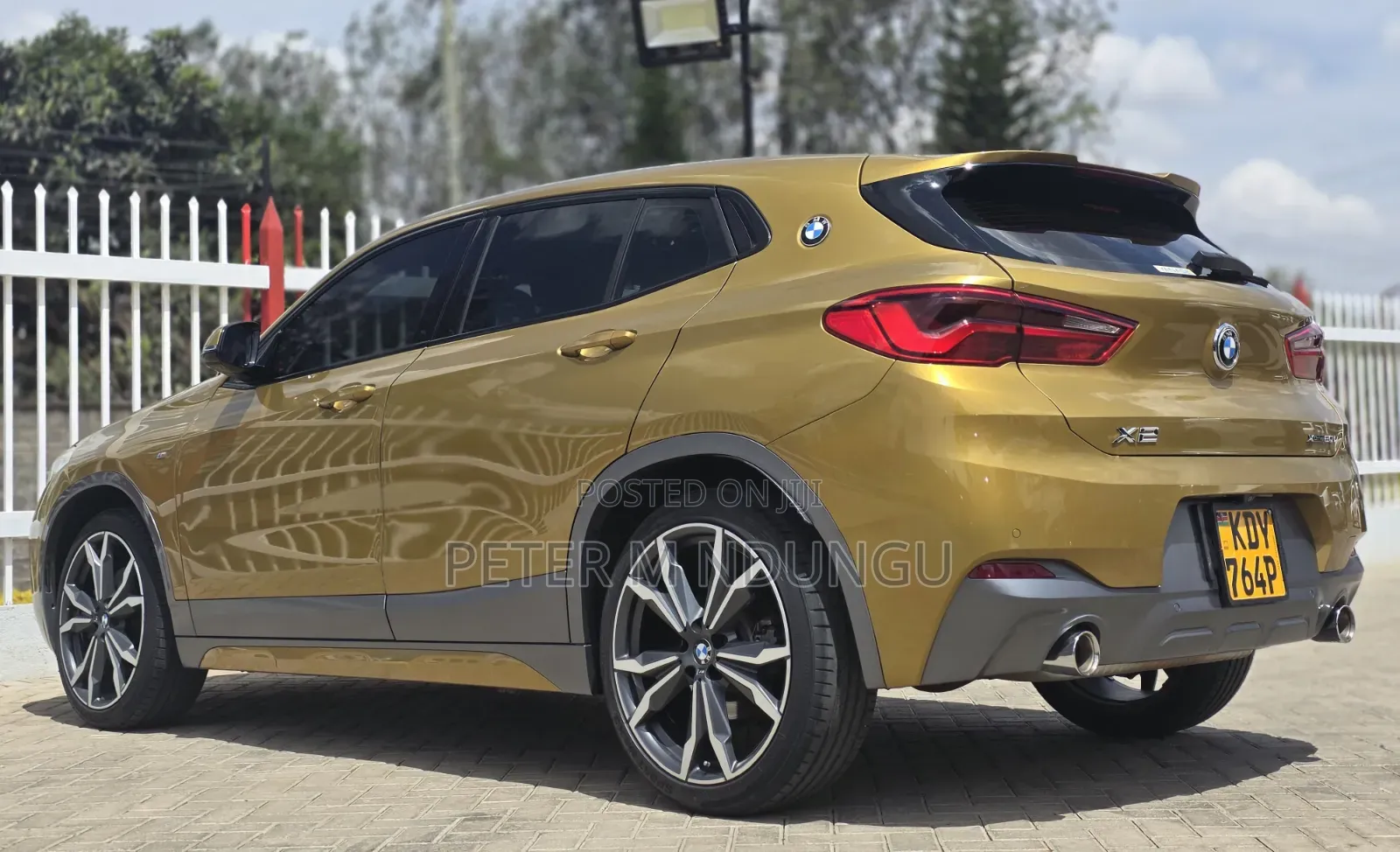 BMW X2 2018 Yellow