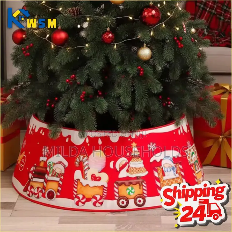 3D Christmas Tree Collar Skirt