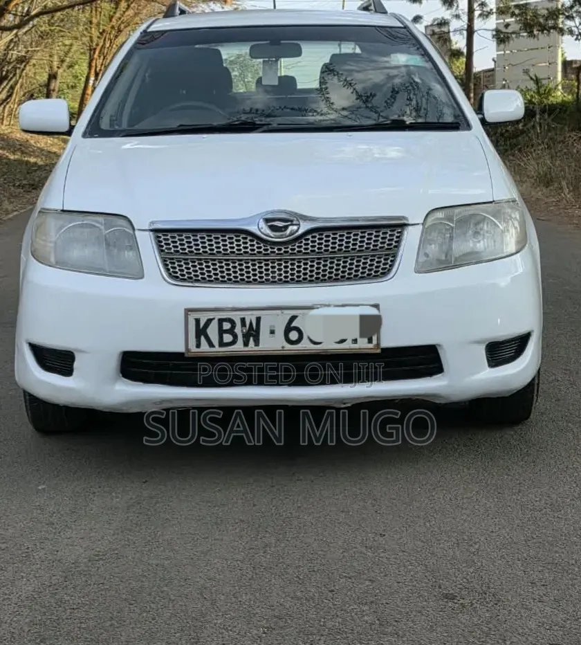 Toyota Corolla Fielder 2006 White