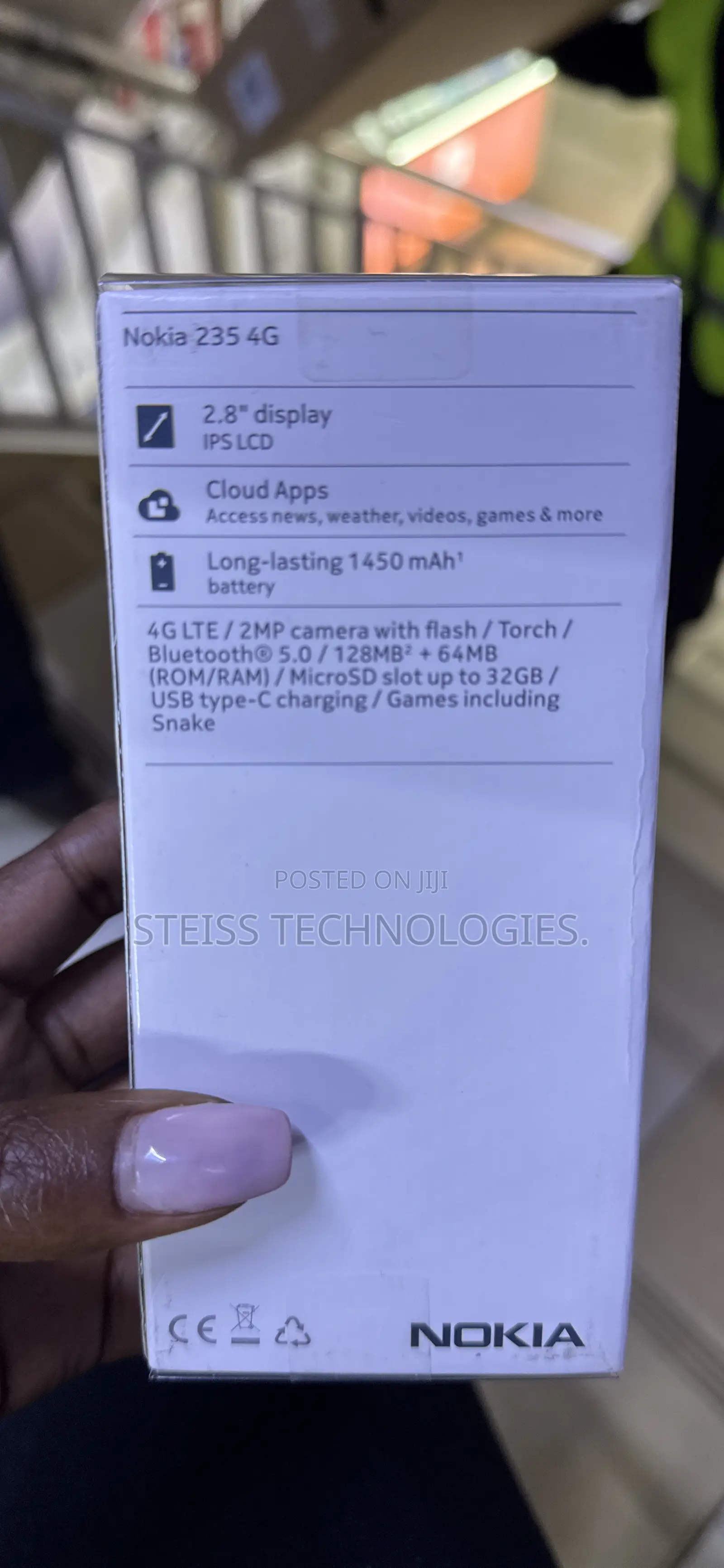 New Nokia 235 4G (2024) Blue