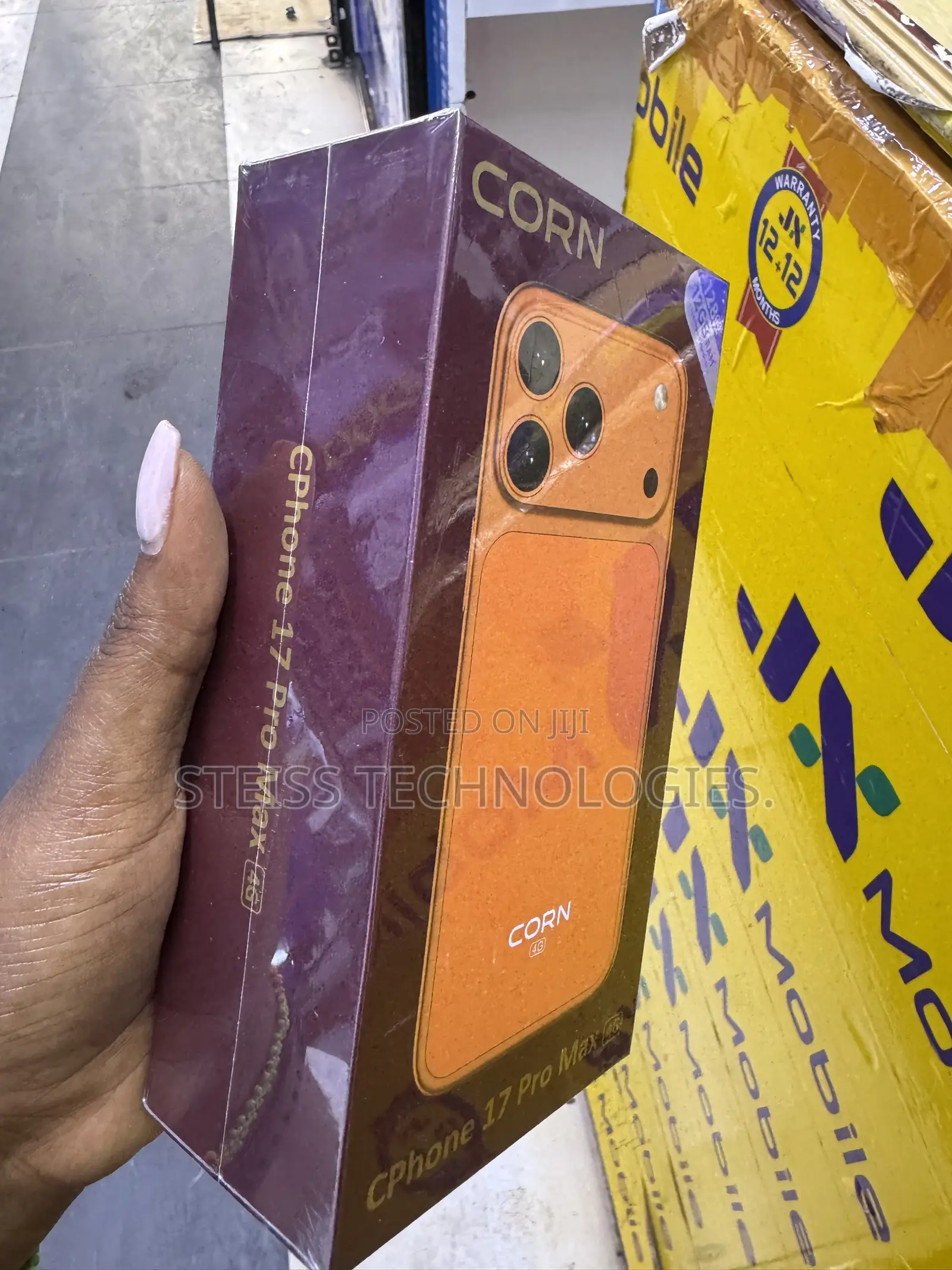 New Mobile Phone 128 GB Orange