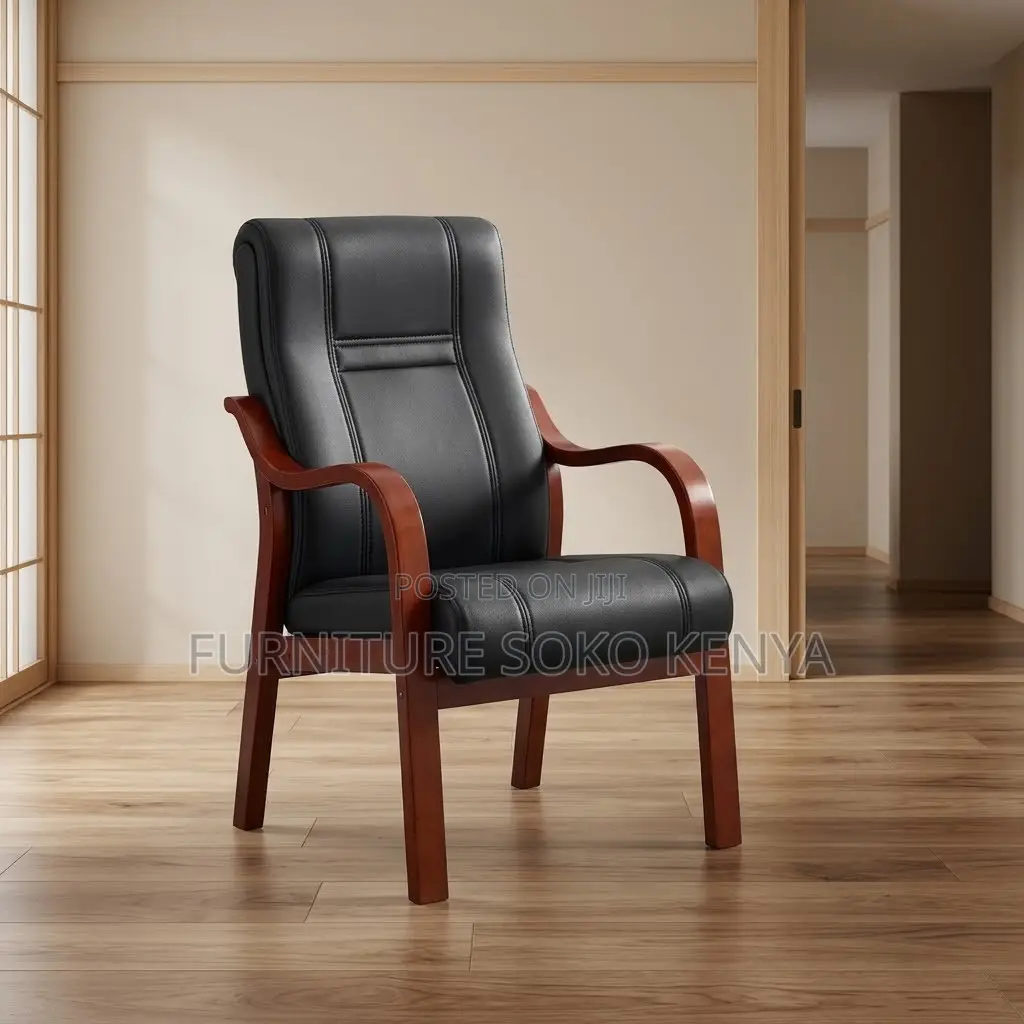 Leatherette High Seats | Mahogany Made Director Chair