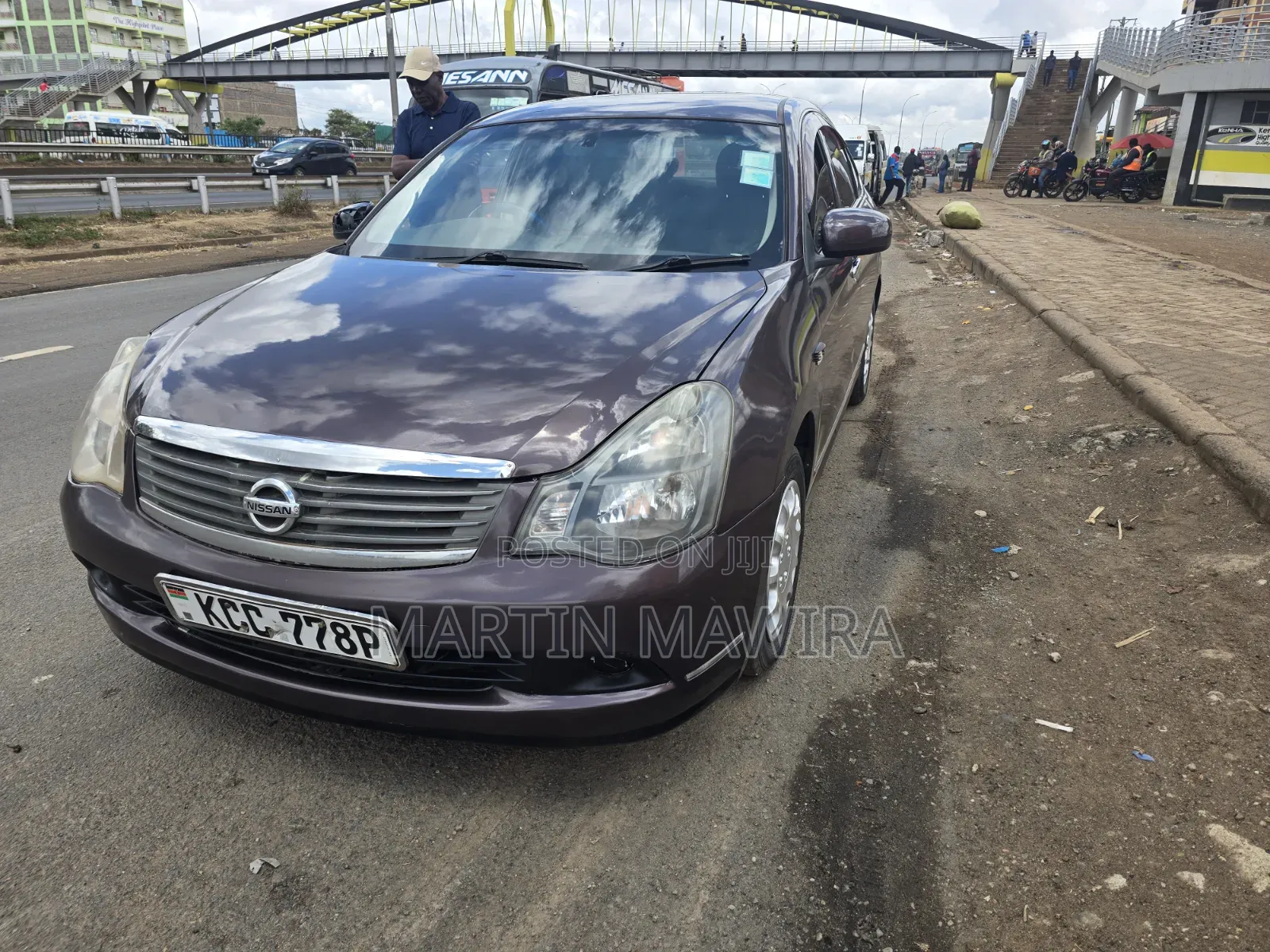 Nissan Bluebird 2008 Brown