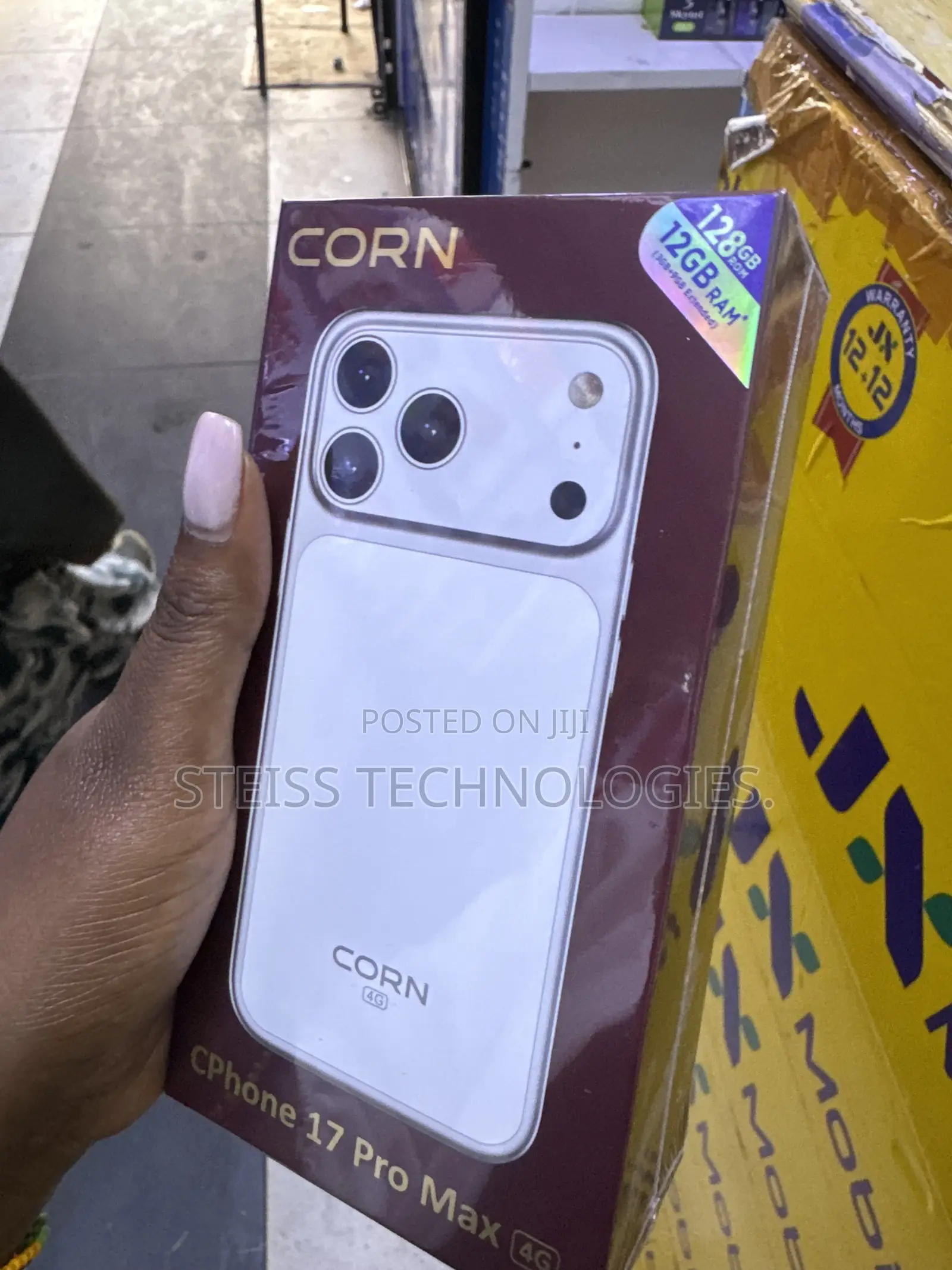 New Mobile Phone 128 GB Silver