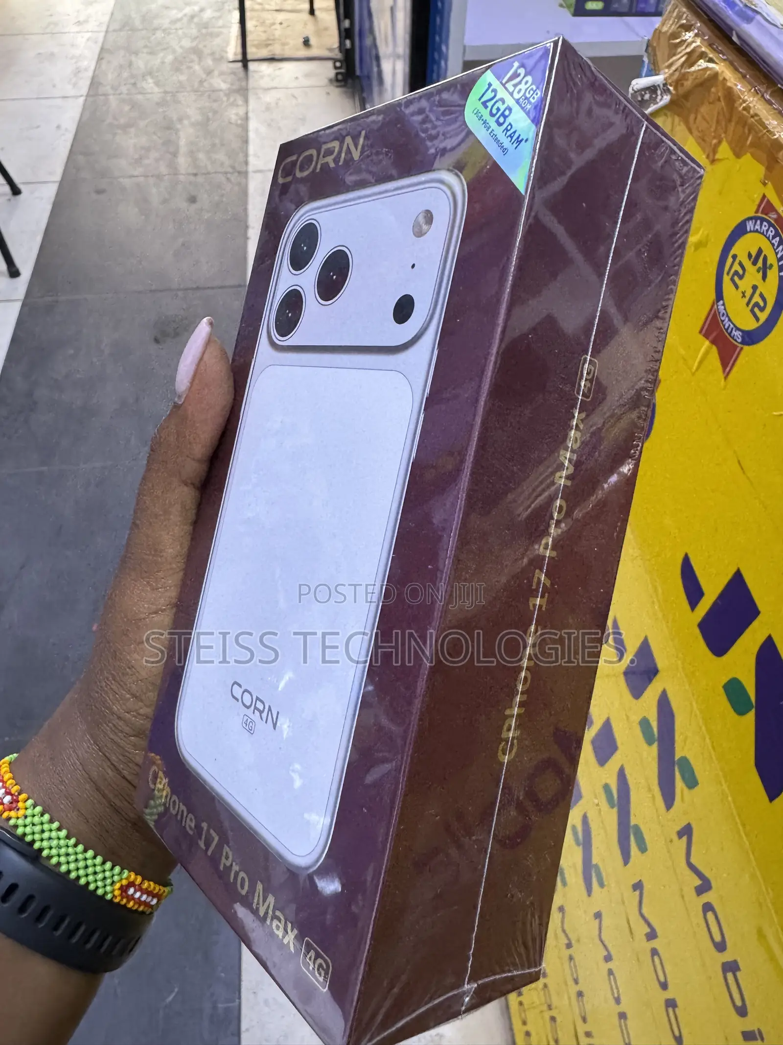 New Mobile Phone 128 GB Silver