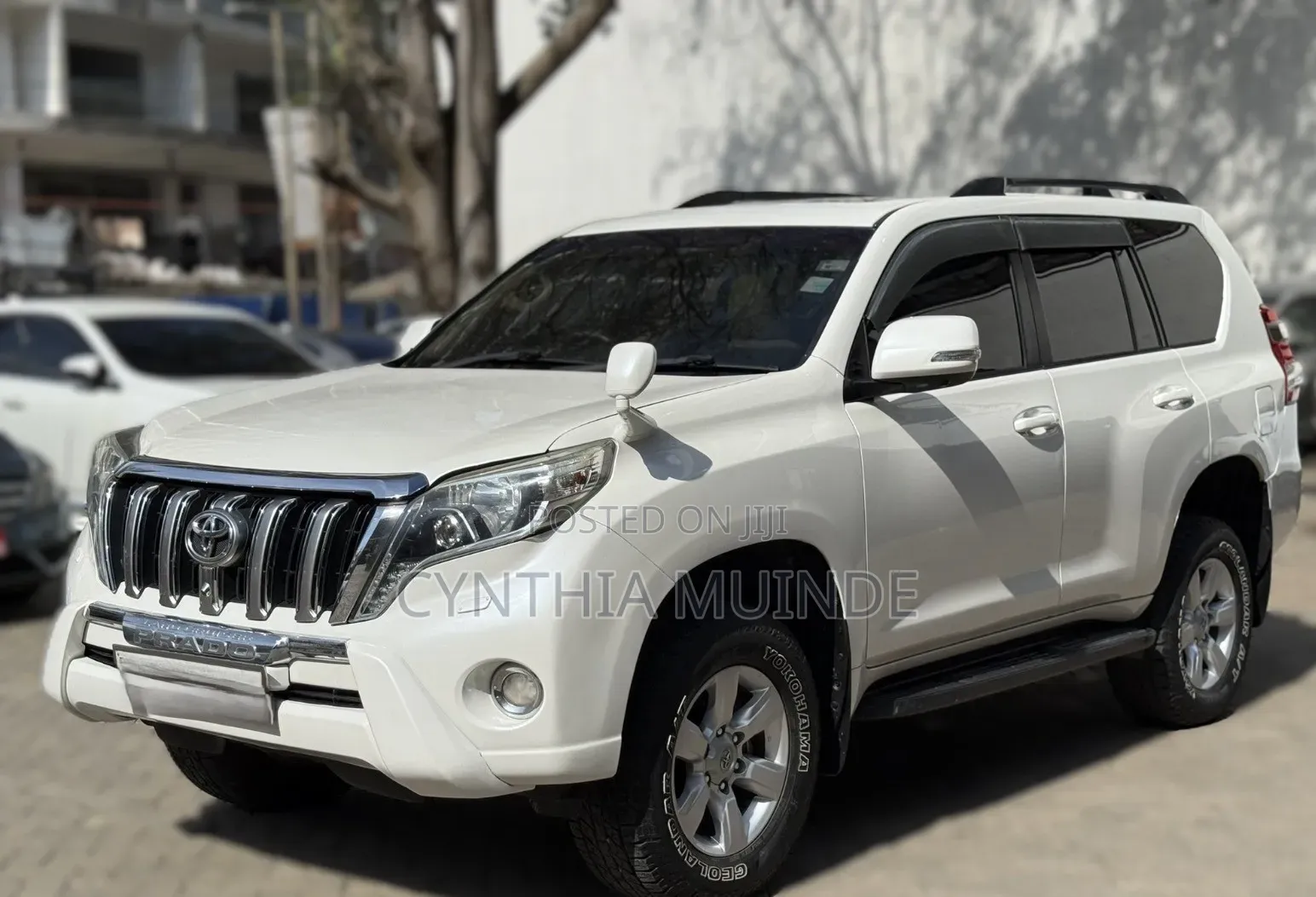 Toyota Land Cruiser Prado 2016 White