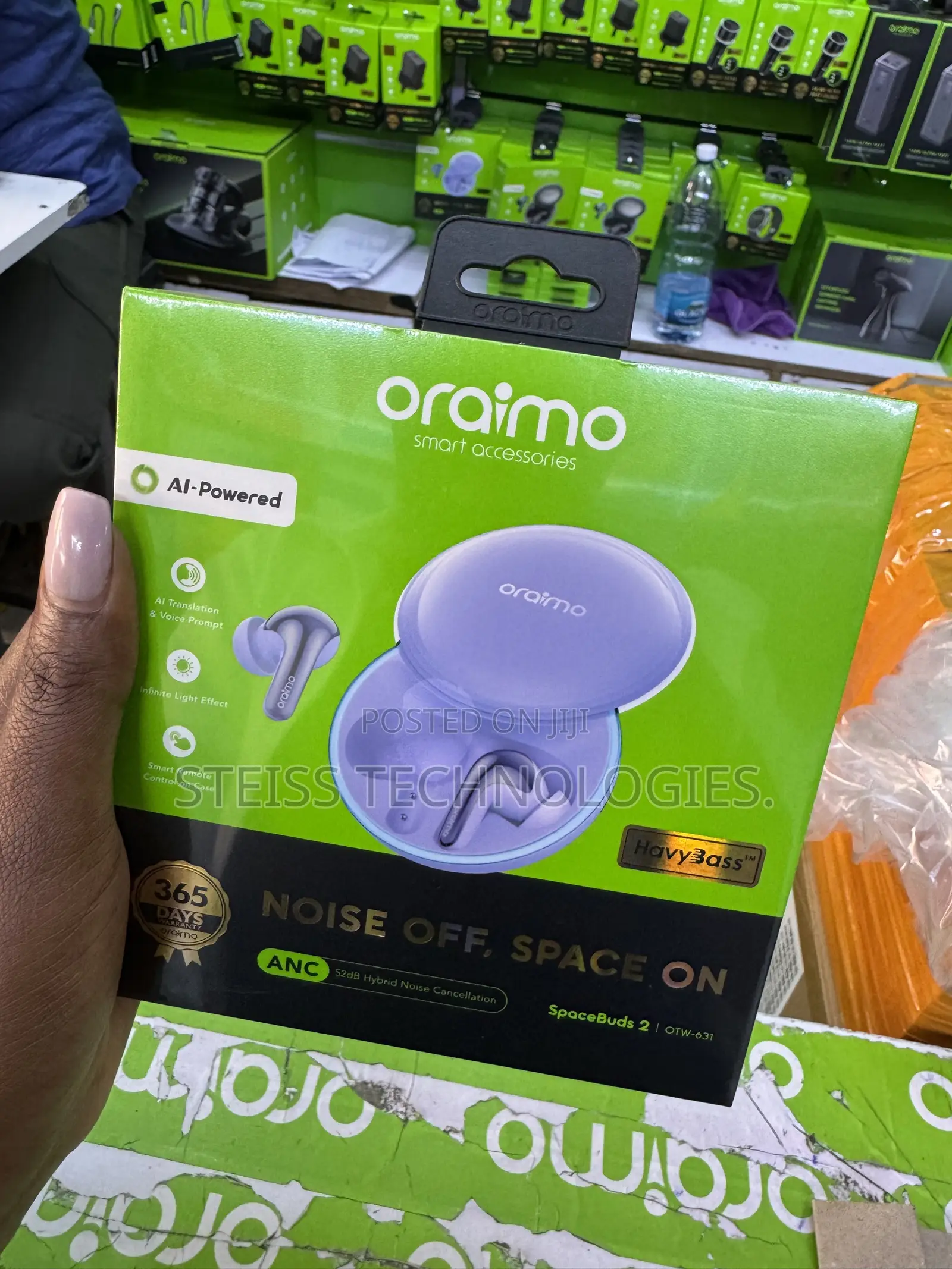 Blue Headsets Oraimo Spacebuds 2