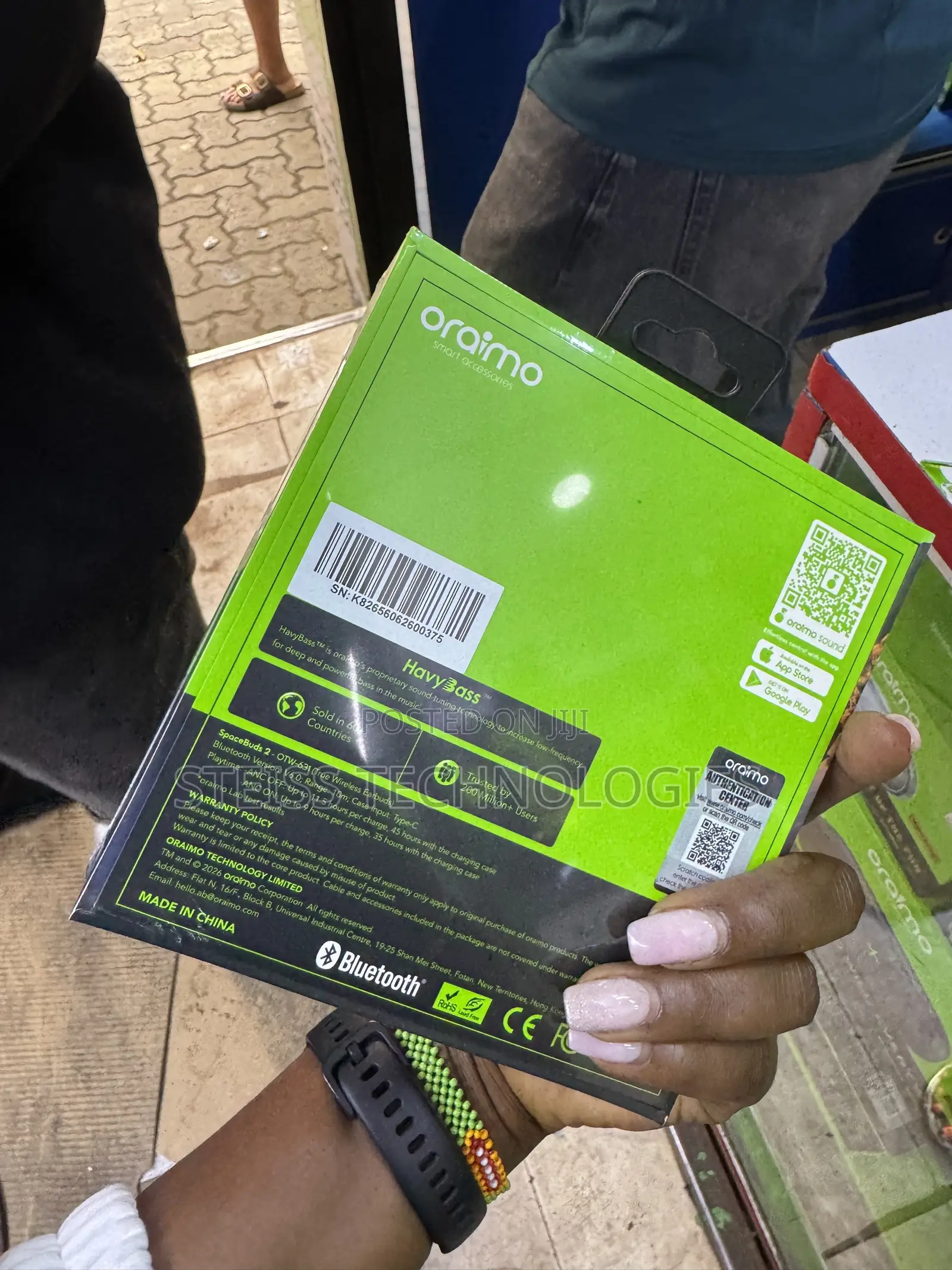 Blue Headsets Oraimo Spacebuds 2