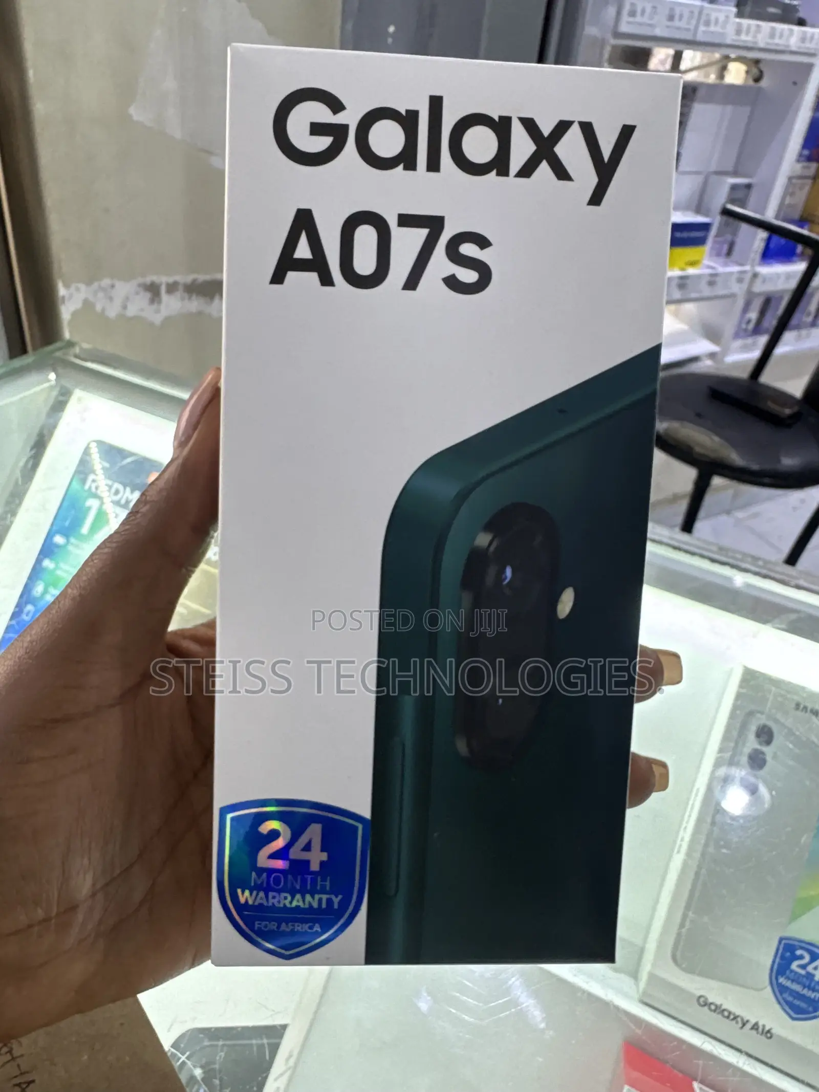 New Samsung Galaxy A07s 64 GB Black