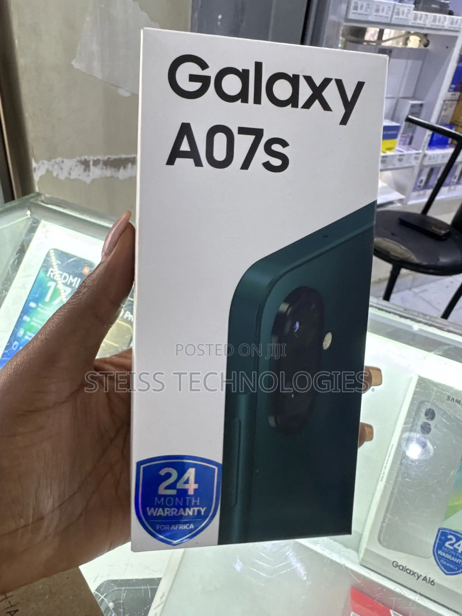 New Samsung Galaxy A07s 64 GB Black