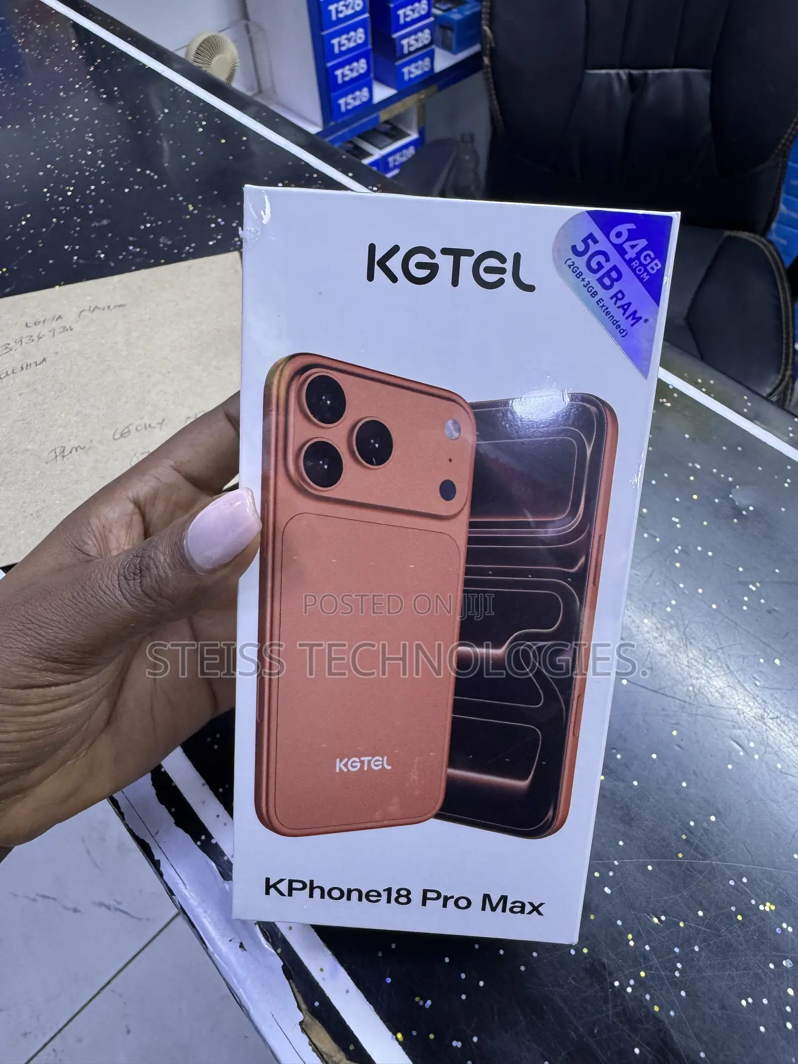 New Mobile Phone 64 GB Orange