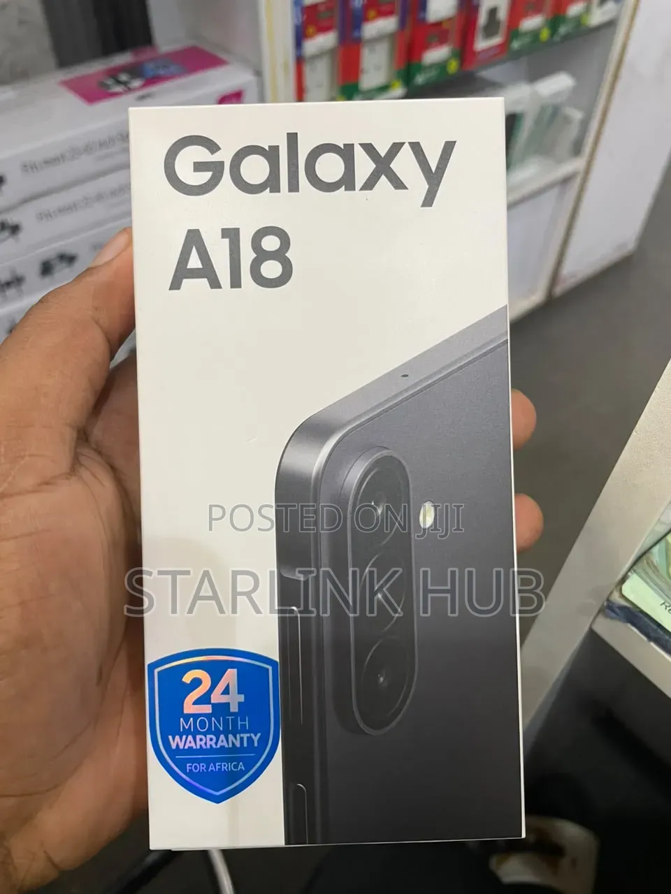 New Samsung Galaxy A18 128 GB Black