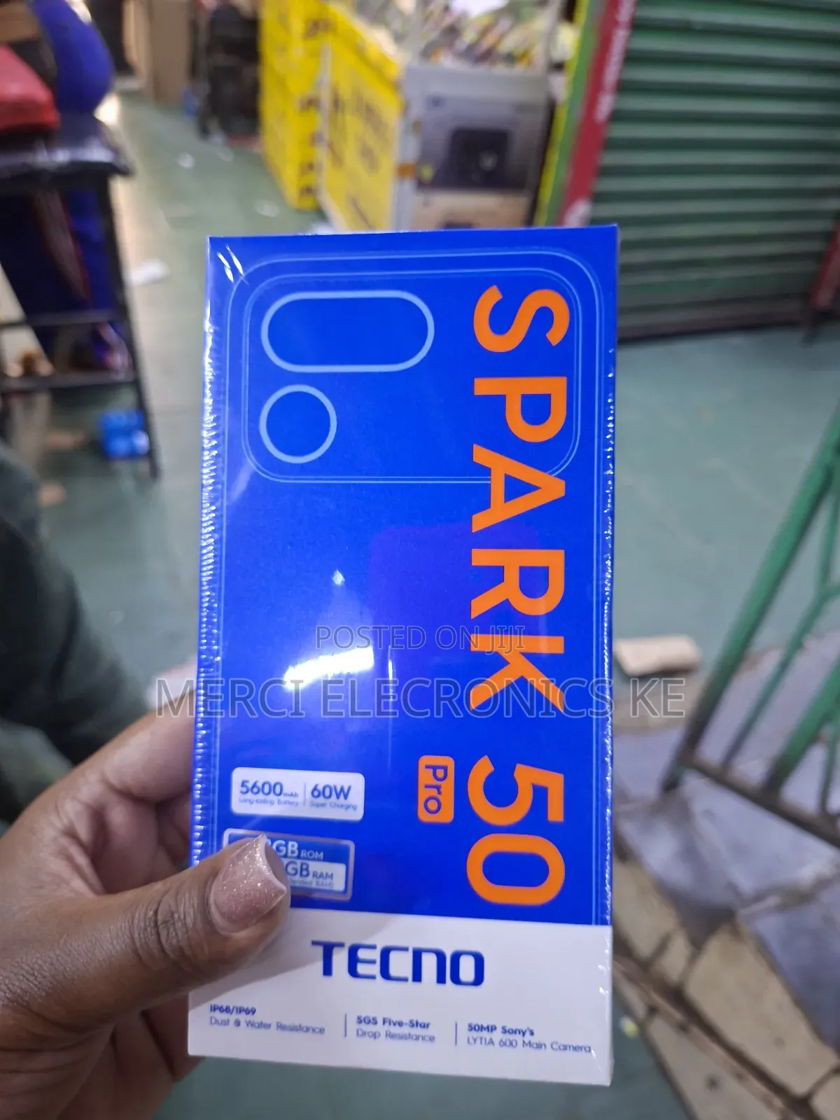 New Tecno Spark 50 Pro 256 GB Gray