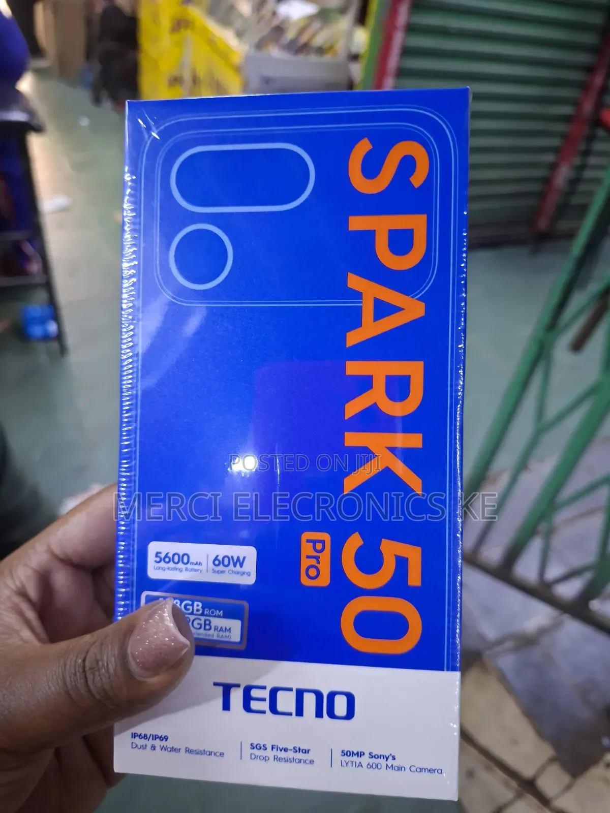 New Tecno Spark 50 Pro 256 GB Gray