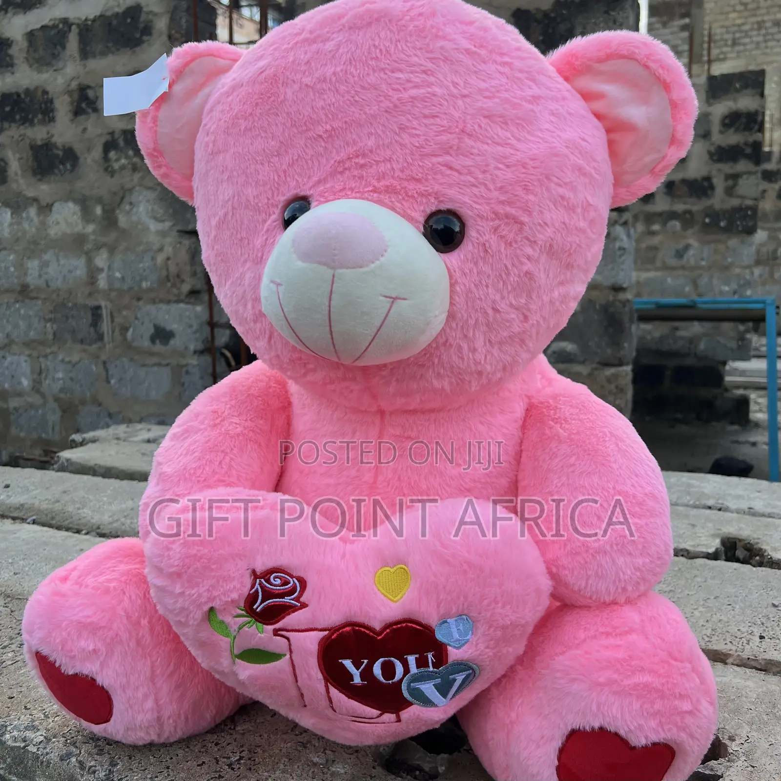 60cm Cute Big Teddy Bear Dolls Pink in Color