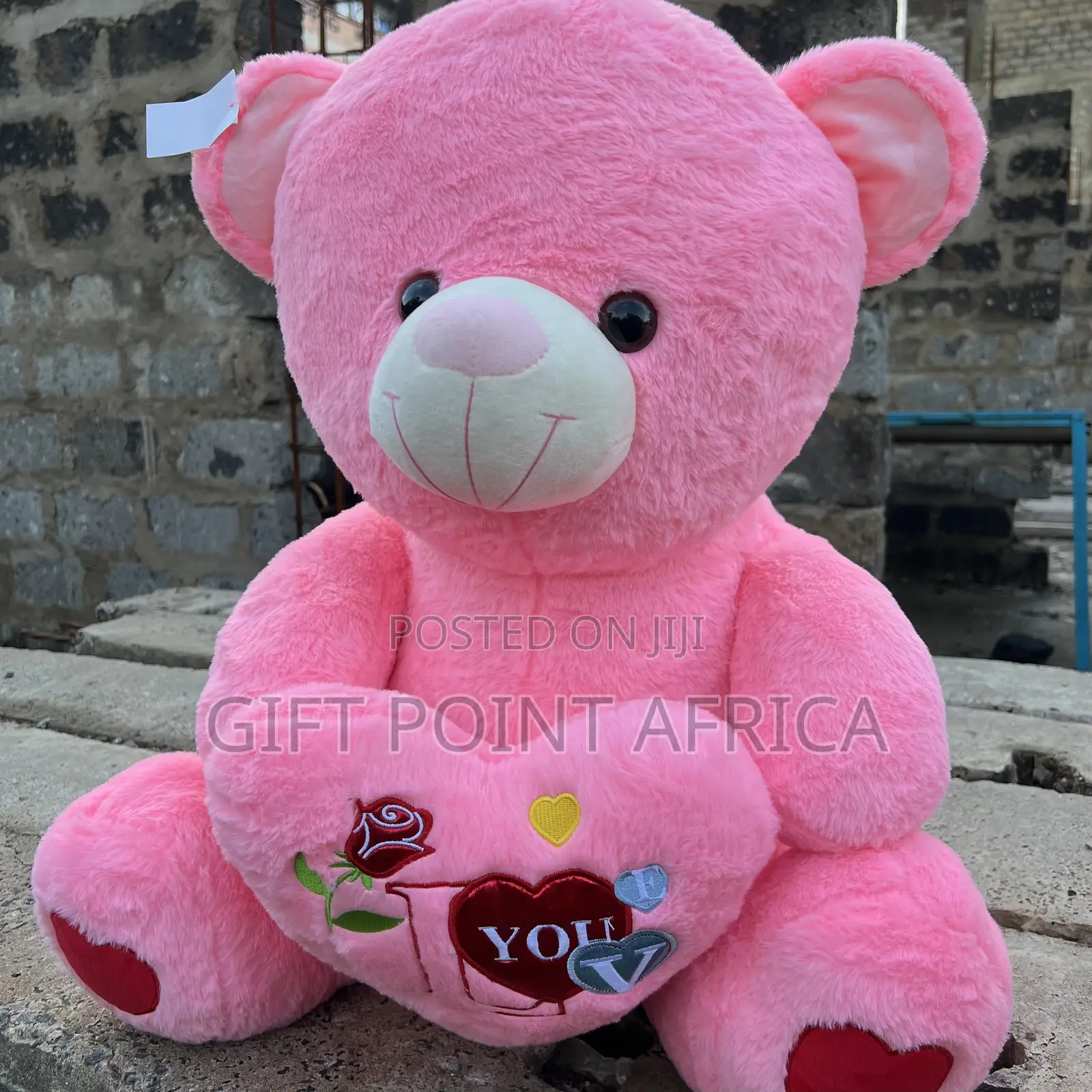 60cm Cute Big Teddy Bear Dolls Pink in Color