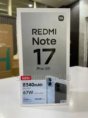 New Xiaomi Redmi Note 17 Pro 256 GB Black