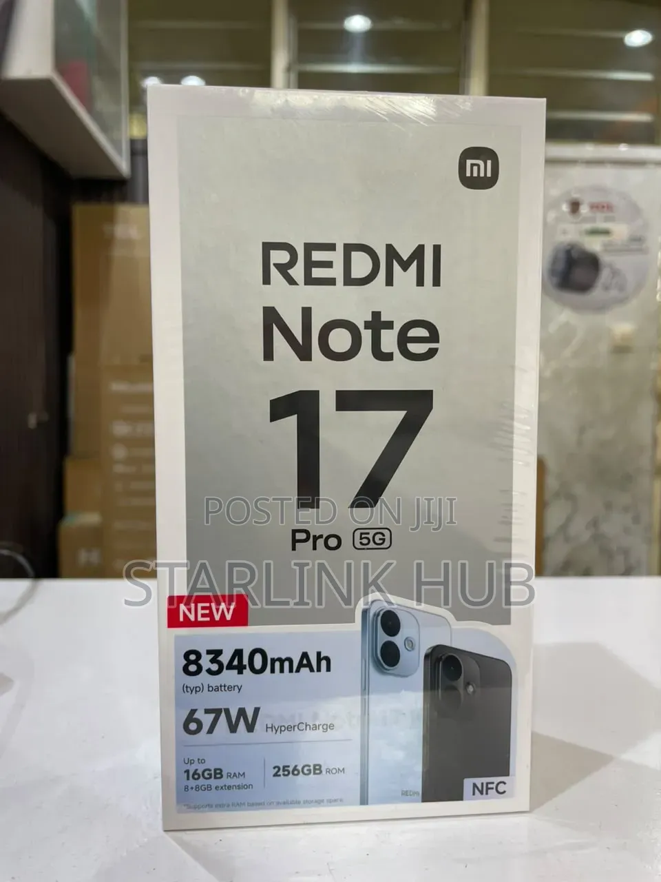 New Xiaomi Redmi Note 17 Pro 256 GB Black