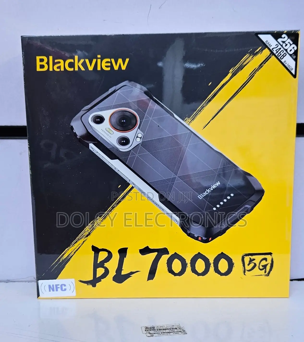 New Blackview BL7000 256 GB Black