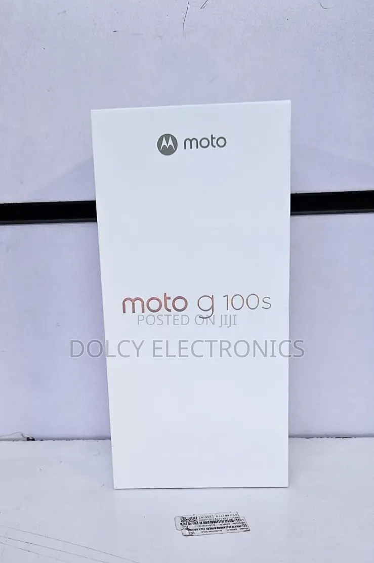 New Motorola Moto G100 256 GB Black