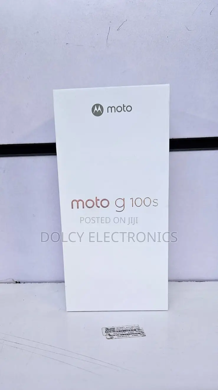 New Motorola Moto G100 256 GB Black