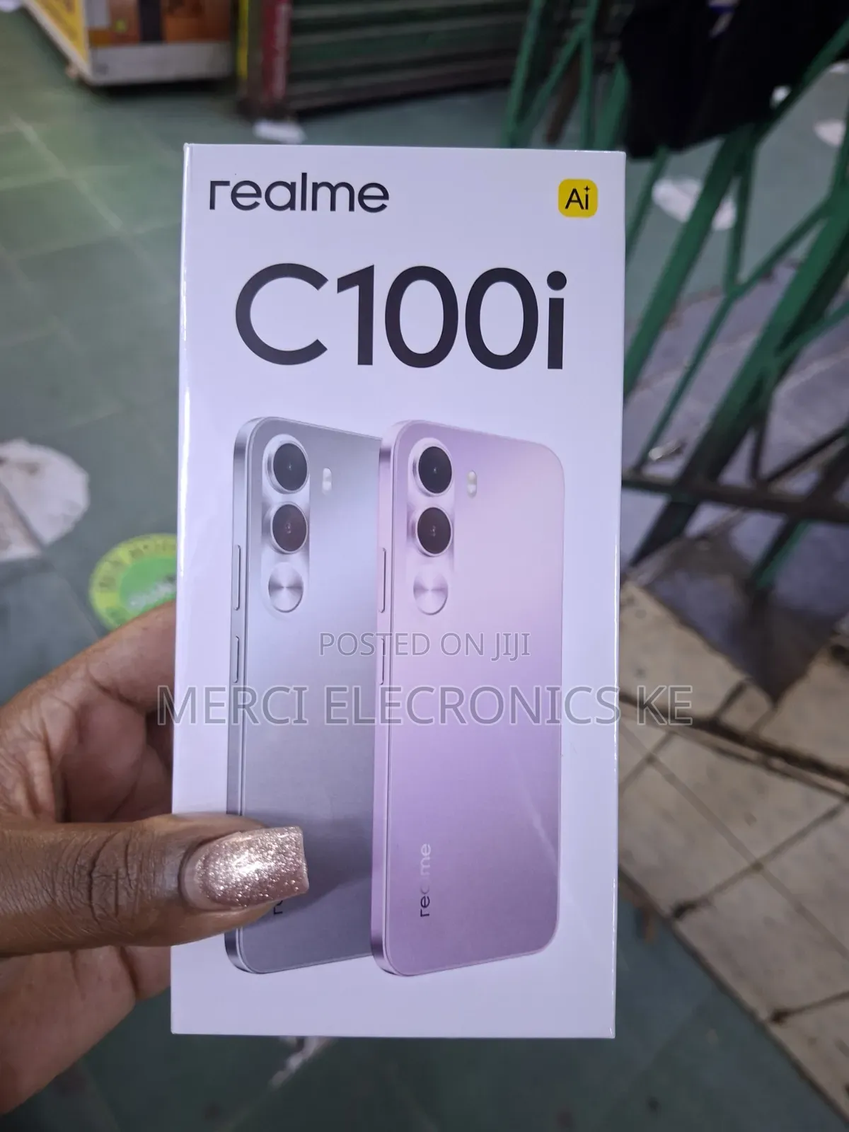 New Realme C100i 64 GB Purple