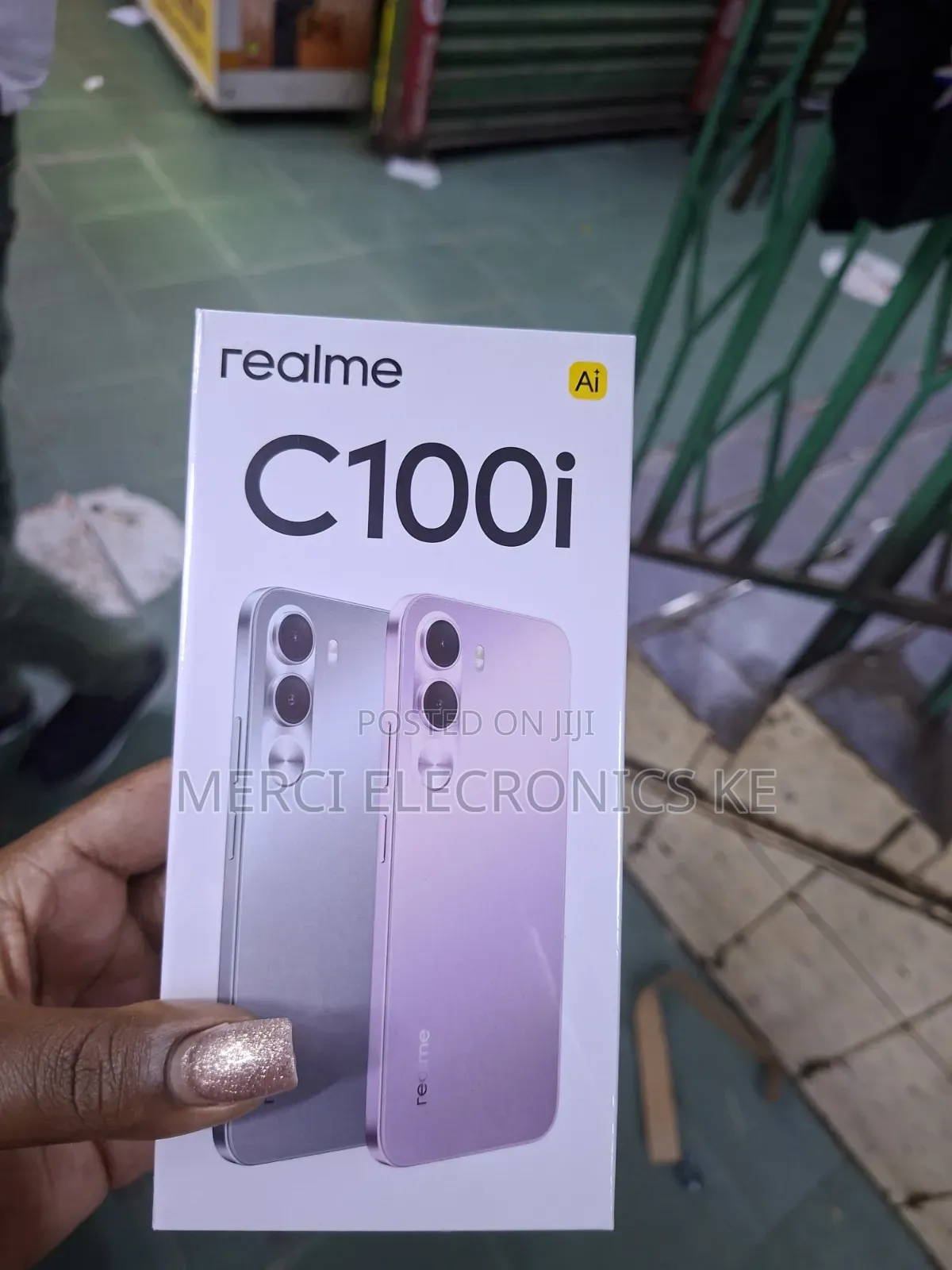 New Realme C100i 64 GB Purple