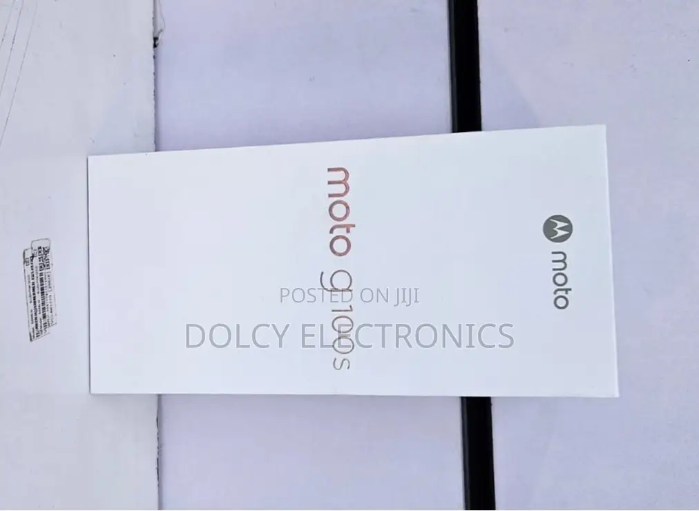 New Motorola Moto G100 256 GB Black