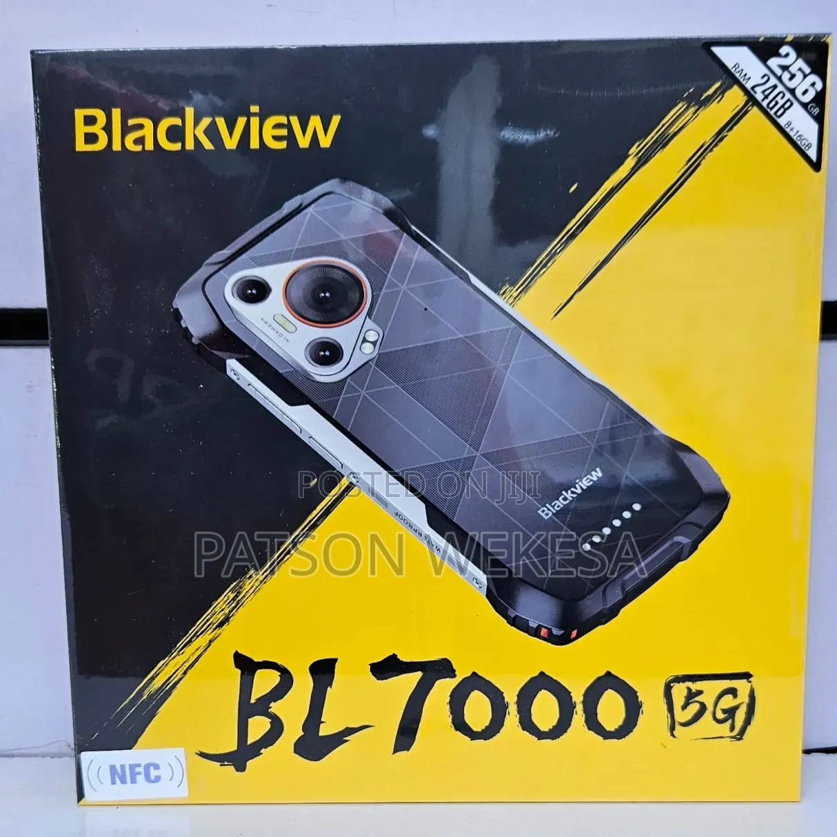 New Blackview BL7000 256 GB Black