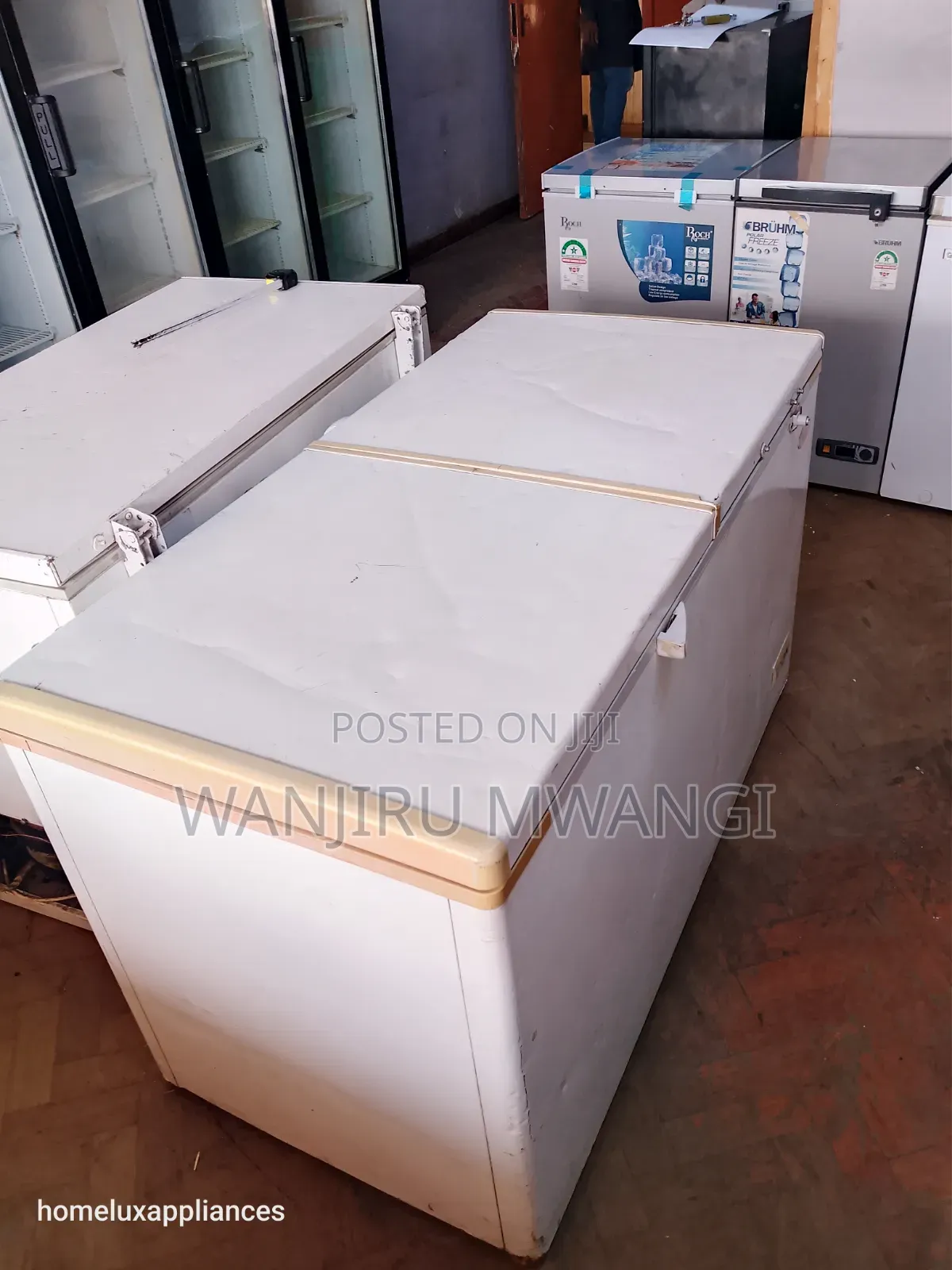 Exuk White Deep Freezer