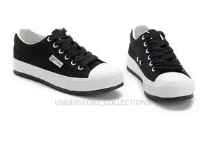 These Are Ben Bu / Benbu Black Canvas Sneaker