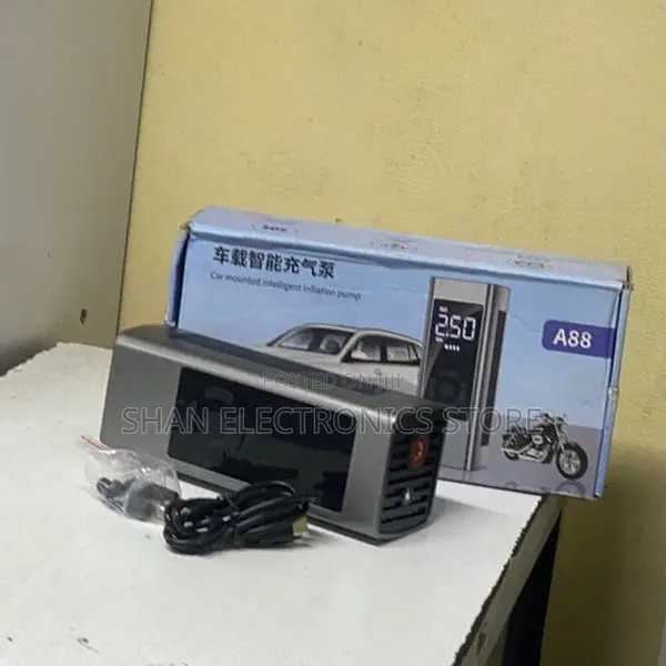 Nighttime Roadside Assistance A88 Digital Tyre Air Compressor