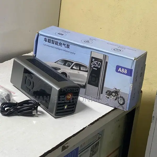 Convenient 12V Powered A88 Vehicle Digital Tyre Inflation Device