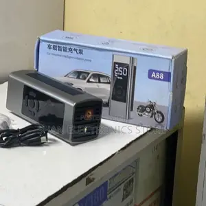 A88 Portable Digital Tyre Air Compressor Illuminated Inflation System