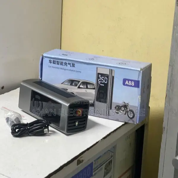 Easy Pressure Tracking A88 Portable Digital Tyre Air Compressor
