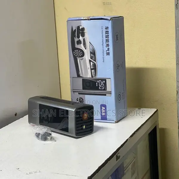 Easy Pressure Tracking A88 Portable Digital Tyre Air Compressor