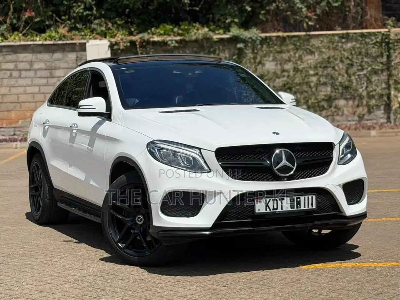 Mercedes-Benz GLE-Class GLE 350d 4MATIC 2018 White