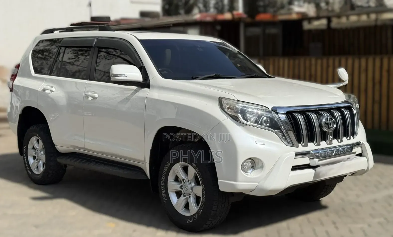 Toyota Land Cruiser Prado 2016 White