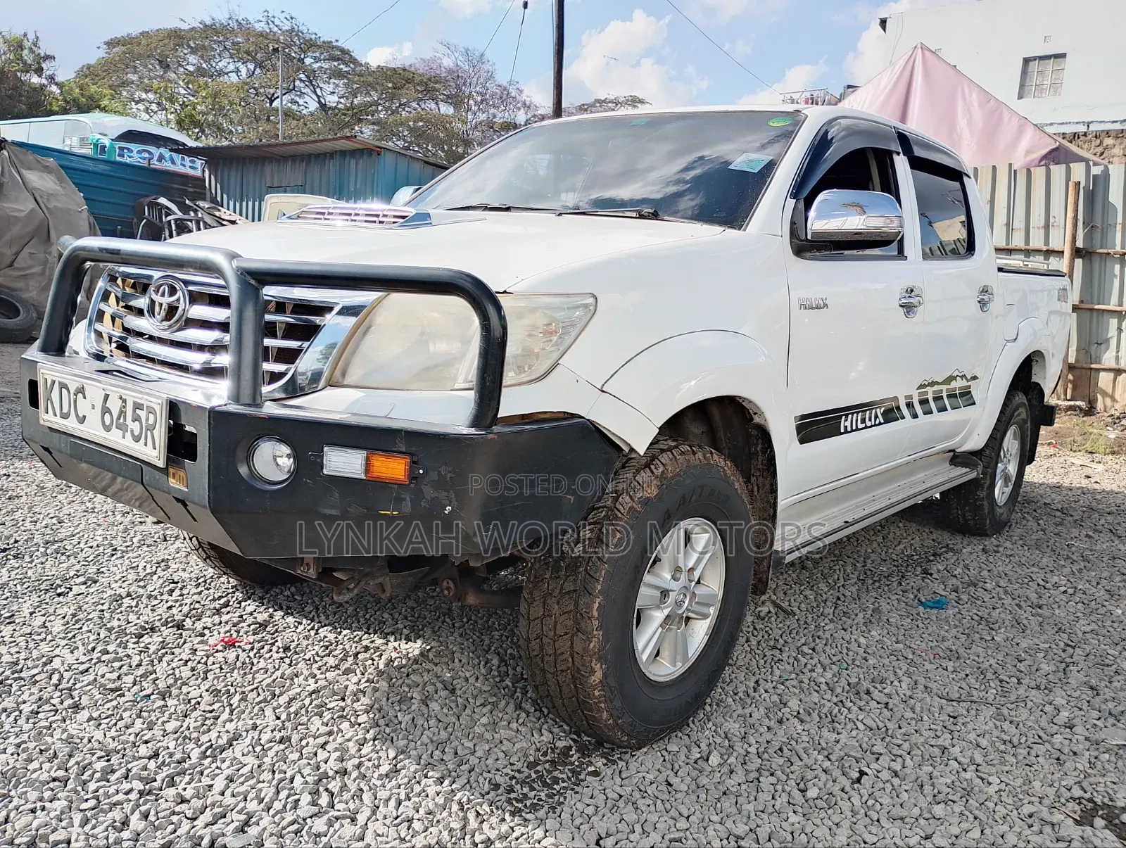 Toyota Hilux 2014 Off white